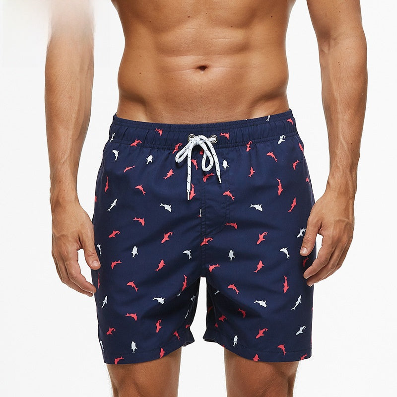 Men's Casual Printed Beach Shorts