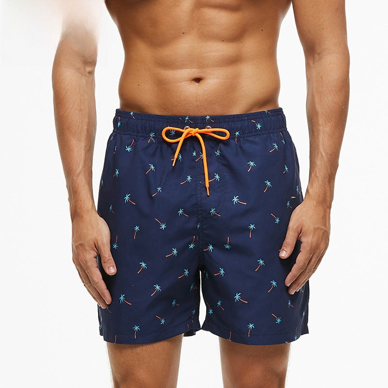 Men's Casual Printed Beach Shorts