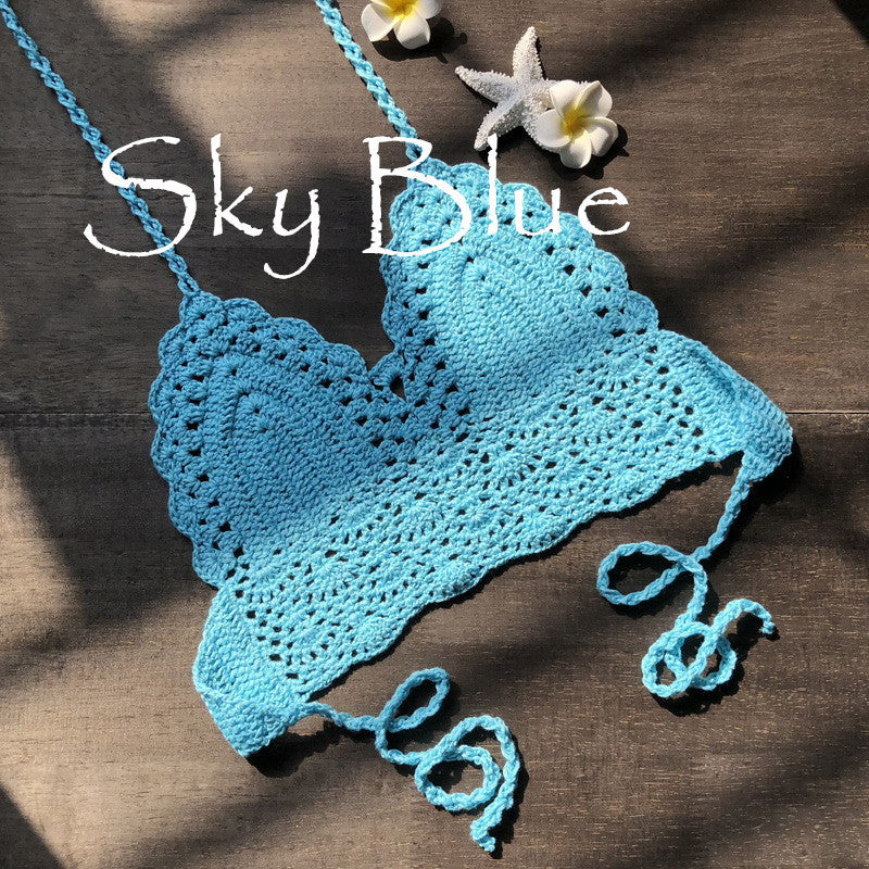 Hand Crochet Cotton Bikini Swimwear