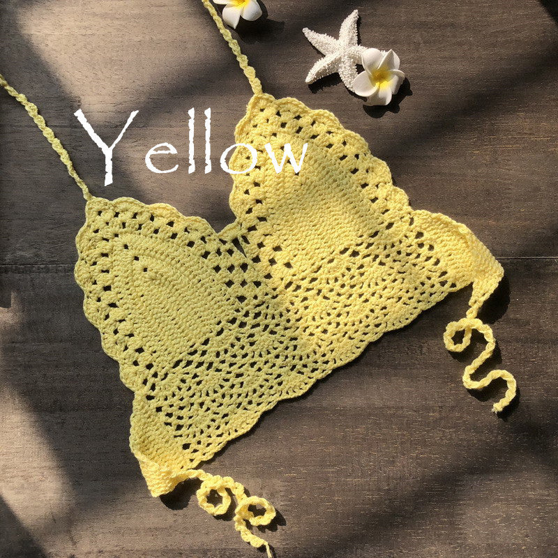 Hand Crochet Cotton Bikini Swimwear