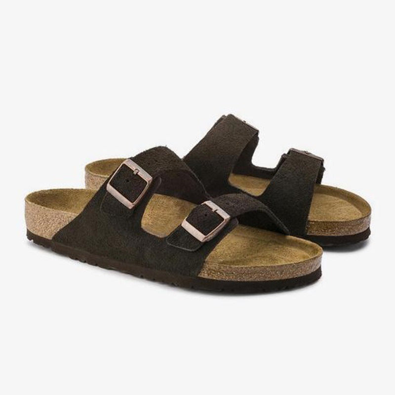 Cork-soles sandals