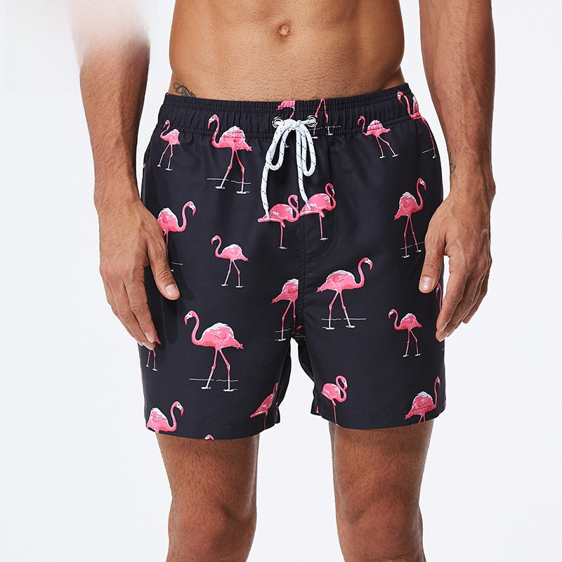 Men's Casual Printed Beach Shorts