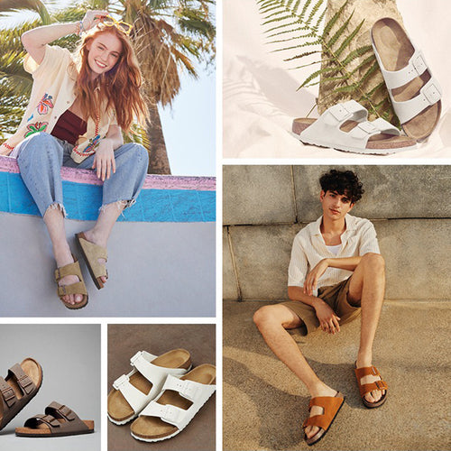 Cork-soles sandals
