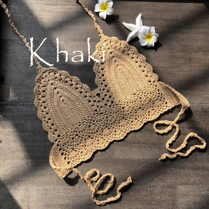 Hand Crochet Cotton Bikini Swimwear