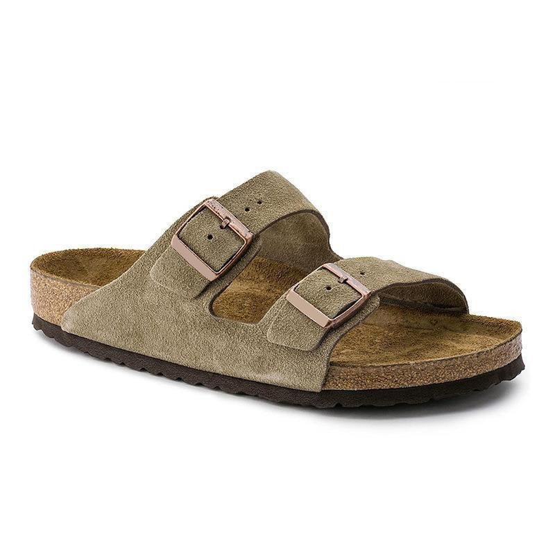 Cork-soles sandals