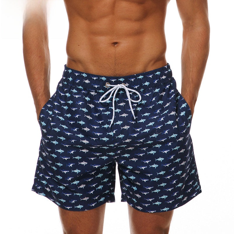 Men's Casual Printed Beach Shorts