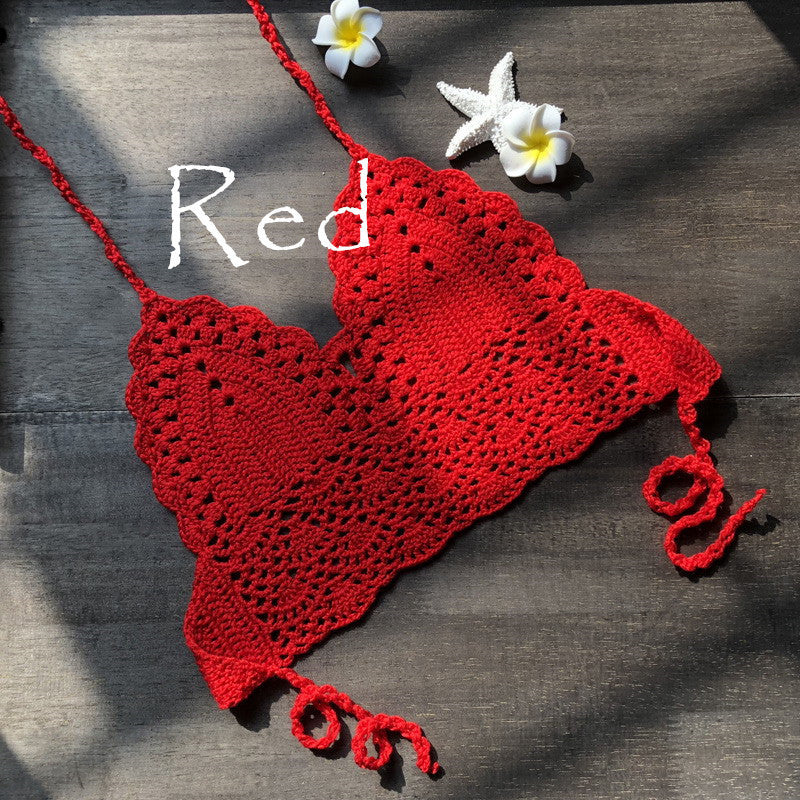 Hand Crochet Cotton Bikini Swimwear