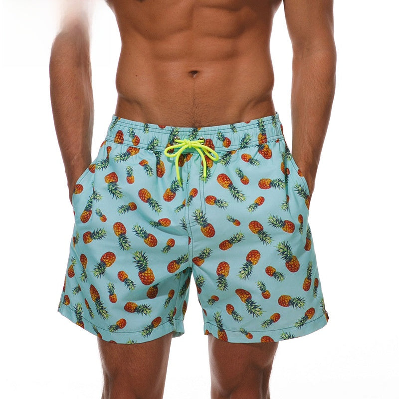 Men's Casual Printed Beach Shorts