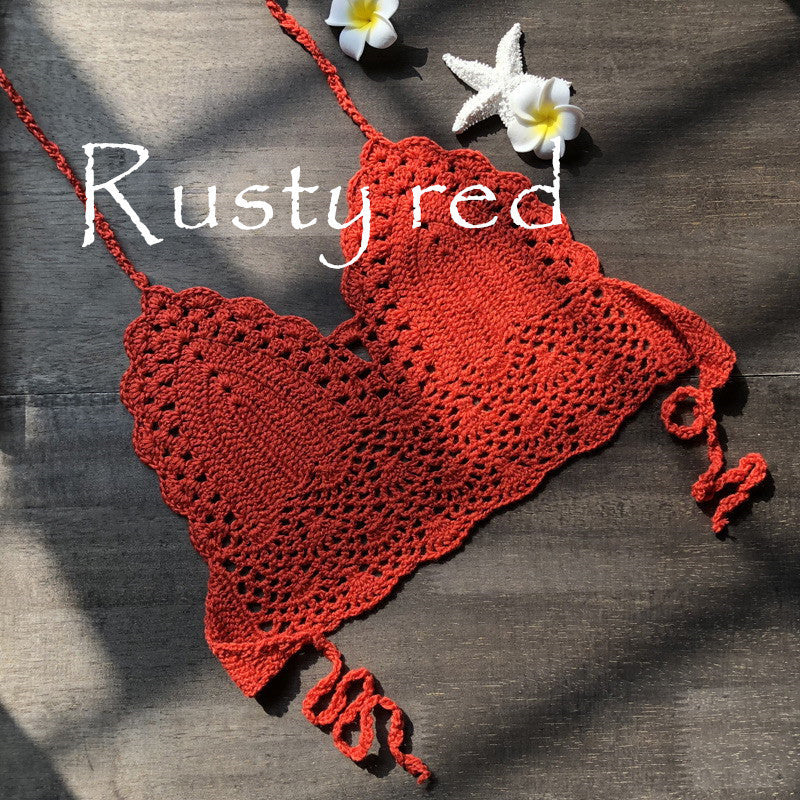 Hand Crochet Cotton Bikini Swimwear